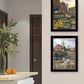 Set Of Two Farm Life Black Framed Print Wall Art