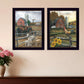 Set Of Two Farm Life Black Framed Print Wall Art