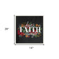 Set Of Two Cherish and Have Faith 1 Black Framed Print Wall Art