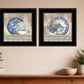 Set Of Two The Farmhouse Blues 1 White Framed Print Wall Art