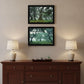 Set Of Two Enchanted Forest 2 Black Framed Print Wall Art