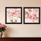 Set Of Two The Peonies 1 Black Framed Print Wall Art