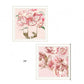 Set Of Two The Peonies 2 White Framed Print Wall Art