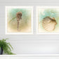 Set Of Two The Sea III and Sea IV 2 White Framed Print Wall Art