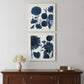 Set Of Two Sunflower Blues 2 White Framed Print Wall Art