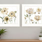 Set Of Two Brittany I and Sea II 1 White Framed Print Wall Art