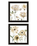 Set Of Two Brittany I and Sea II 2 Black Framed Print Wall Art
