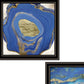 Set Of Two Perisse Cobalt 1 Black Framed Print Wall Art