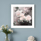 Noir Roses 1 White Framed Print Wall Art