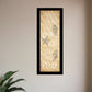 Close Your Eyes 1 Black Framed Print Wall Art