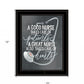 A Nurses Heart 2 Black Framed Print Wall Art