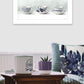 Cups and Saucers 1 White Framed Print Wall Art