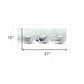 Cups and Saucers 1 White Framed Print Wall Art