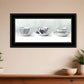 Cups and Saucers 1 White Framed Print Wall Art