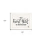 The Best Seat in the House 1 White Framed Print Bathroom Wall Art