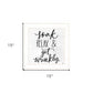 Lets Get Wrinkly 1 White Framed Print Bathroom Wall Art