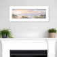 Seascape II 1 White Framed Print Wall Art