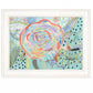 Bloom for Yourself 1 White Framed Print Wall Art