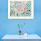 Bloom for Yourself 1 White Framed Print Wall Art