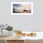 BAR HARBOR SILHOUETTES 1 White Framed Print Wall Art
