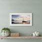 BAR HARBOR SILHOUETTES 1 White Framed Print Wall Art