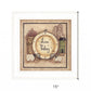 Live Today 3 White Framed Print Wall Art
