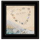 Marriage is a Beach 3 Black Framed Print Wall Art