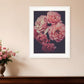 Dreamy Rose 1 White Framed Print Wall Art