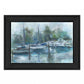 Lagoon 2 Black Framed Print Wall Art