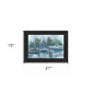 Lagoon 2 Black Framed Print Wall Art