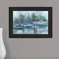 Lagoon 2 Black Framed Print Wall Art