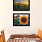 Set Of Two Midwest Living 4 Black Framed Print Wall Art