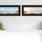 Set Of Two Nautical Boat 2 Black Framed Print Wall Art