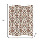 72" Green Folding Three Panel Screen Room Divider