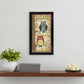 Two Wise Owls Black Framed Print Wall Art