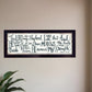 The Lord is My Shepherd 1 Black Framed Print Wall Art