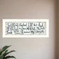The Lord is My Shepherd 2 White Framed Print Wall Art
