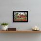 Summer Days 3 Black Framed Print Wall Art