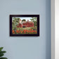 Summer Days 3 Black Framed Print Wall Art