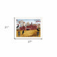 Autumn Gold 6 White Framed Print Wall Art