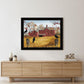 Autumn Gold 7 Black Framed Print Wall Art