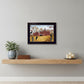 Autumn Gold 3 Black Framed Print Wall Art