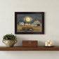 Harvest Moon 2 Black Framed Print Kitchen Wall Art