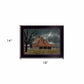 Dark and Stormy Night 1 Black Framed Print Wall Art
