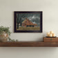 Dark and Stormy Night 1 Black Framed Print Wall Art