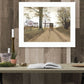 Headin Home White Framed Print Wall Art