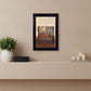 Friends Become Family Black Framed Print Wall Art