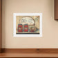 CHERRY JAM 3 White Framed Print Wall Art