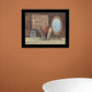 Country Bath 7 Black Framed Print Bathroom Wall Art