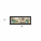 Garden Bath 2 Black Framed Print Bathroom Wall Art